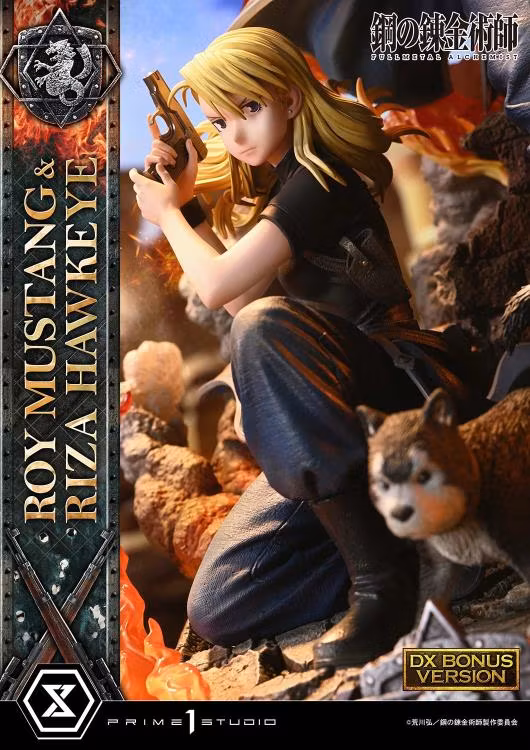 Fullmetal Alchemist: Brotherhood Concept Masterline Roy Mustang & Riza Hawkeye (Deluxe Ver.) 1/6 Scale Limited Edition Statue (with Bonus)