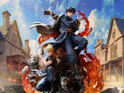 Fullmetal Alchemist: Brotherhood Concept Masterline Roy Mustang & Riza Hawkeye (Deluxe Ver.) 1/6 Scale Statue