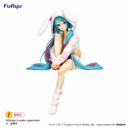 Vocaloid Miku Hatsune (Rabbit Ear Hood Ver.) Noodle Stopper Figure