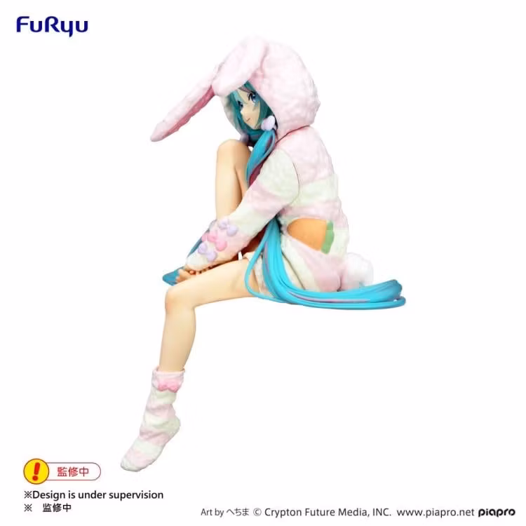 Vocaloid Miku Hatsune (Rabbit Ear Hood Ver.) Noodle Stopper Figure
