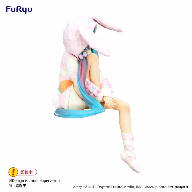 Vocaloid Miku Hatsune (Rabbit Ear Hood Ver.) Noodle Stopper Figure