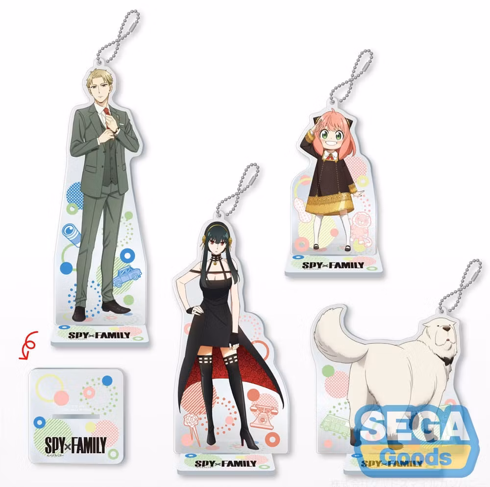 Spy x Family Keychain Chocokawa Acrylic Stand