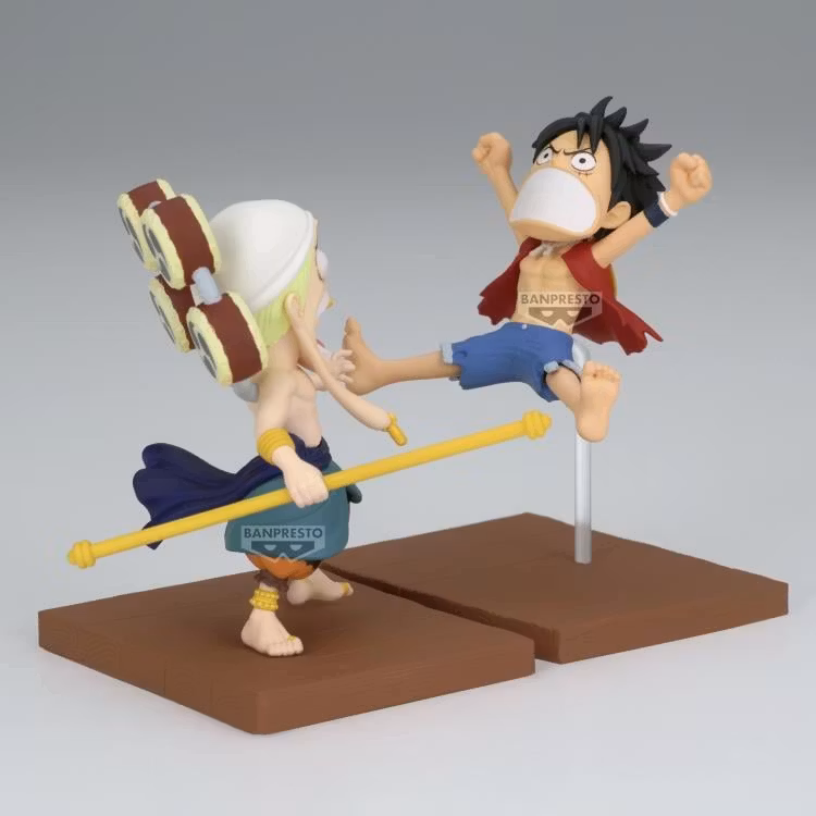 One Piece World Collectable Figure Log Stories Monkey D. Luffy & Enel