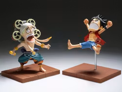 One Piece World Collectable Figure Log Stories Monkey D. Luffy & Enel