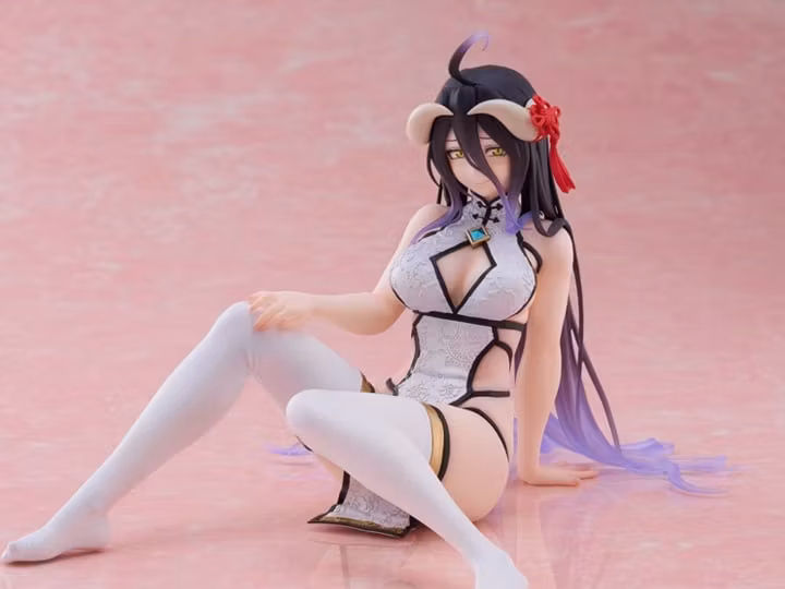 Overlord Desktop Cute Albedo (Chinese Dress Ver.)