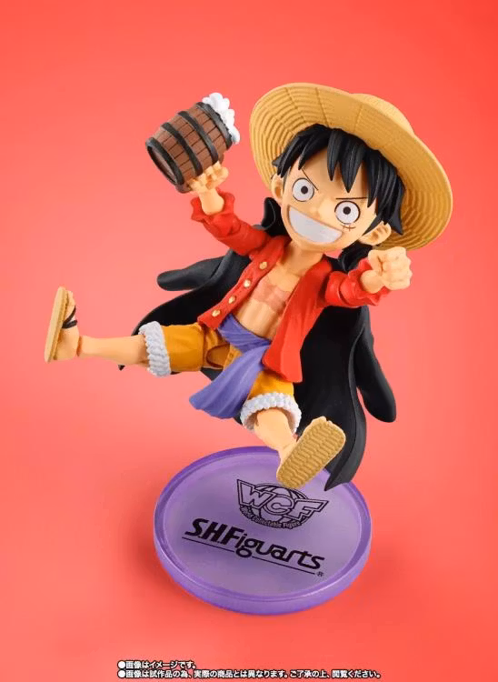 One Piece S.H.Figuarts x World Collectable Figure Monkey D. Luffy