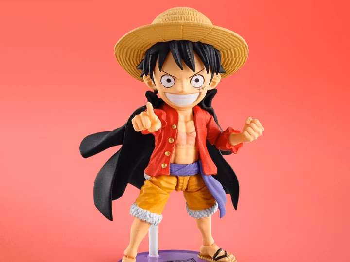 One Piece S.H.Figuarts x World Collectable Figure Monkey D. Luffy