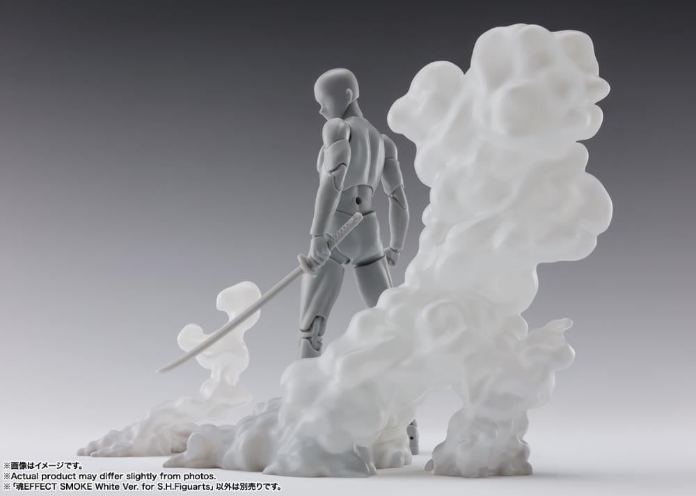 Tamashii Effect Smoke (White Ver.) for S.H.Figuarts