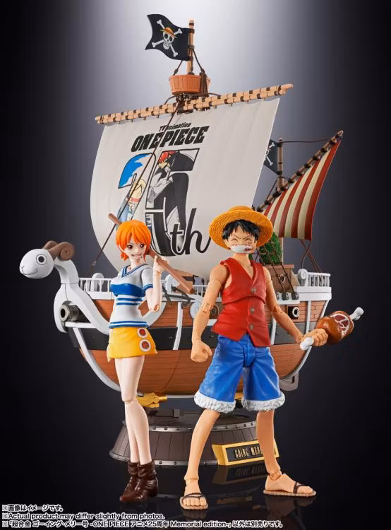 One Piece Chogokin Going Merry (One Piece Anime 25th Anniversary Memorial Edition)