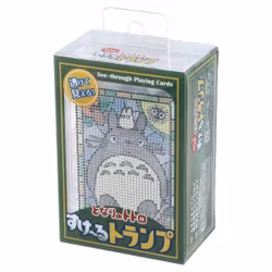 Studio Ghibli My Neighbor Totoro Transparent Playing Cards Totoro