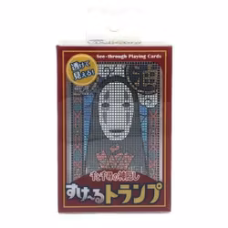 Studio Ghibli Spirited Away Transparent Playing Cards