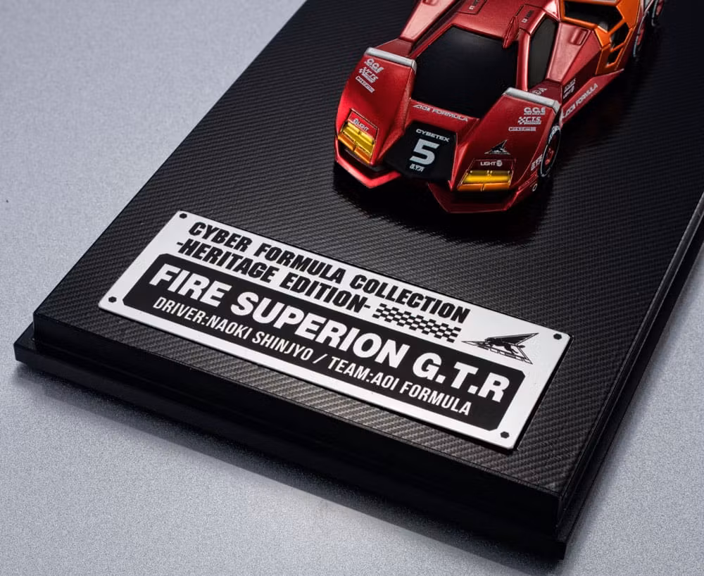 Future GPX Cyber Formula Vehicle Fire Superion G.T.R Heritage Edition