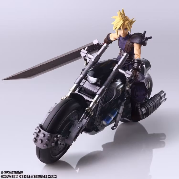 Final Fantasy VII Bring Arts Cloud Strife & Hardy-Daytona Set