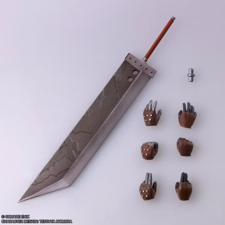 Final Fantasy VII Bring Arts Cloud Strife & Hardy-Daytona Set