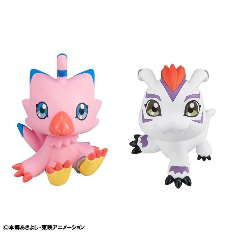 Digimon Adventure Look Up Series Piyomon & Gomamon Figure Set with Gift
