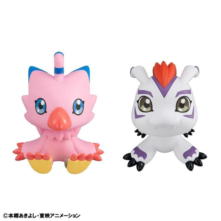 Digimon Adventure Look Up Series Piyomon & Gomamon Figure Set with Gift