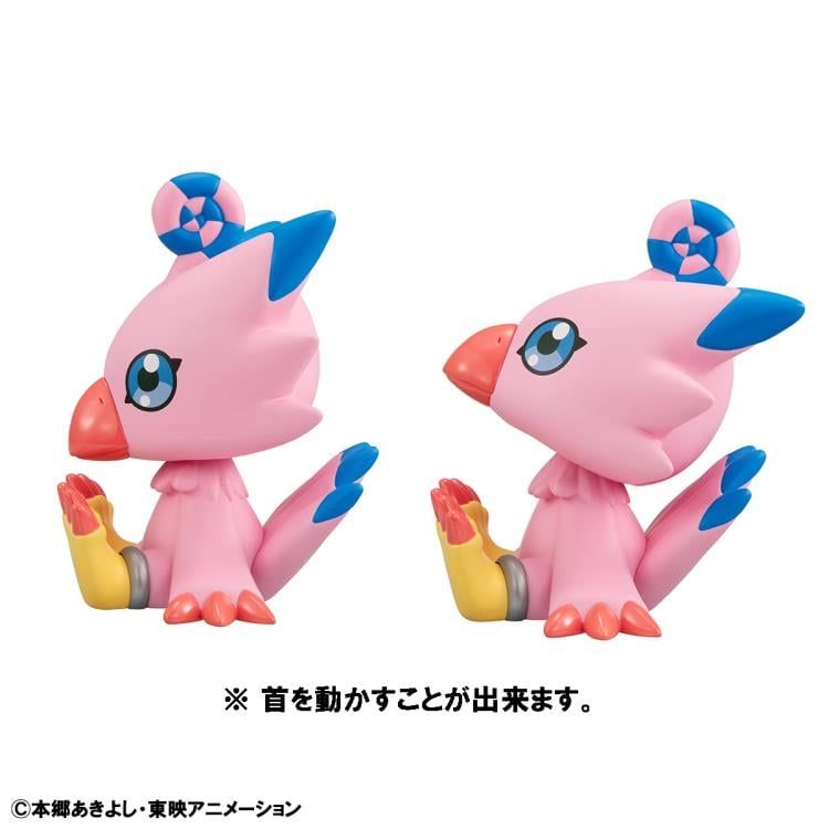 Digimon Adventure Look Up Series Piyomon & Gomamon Figure Set with Gift