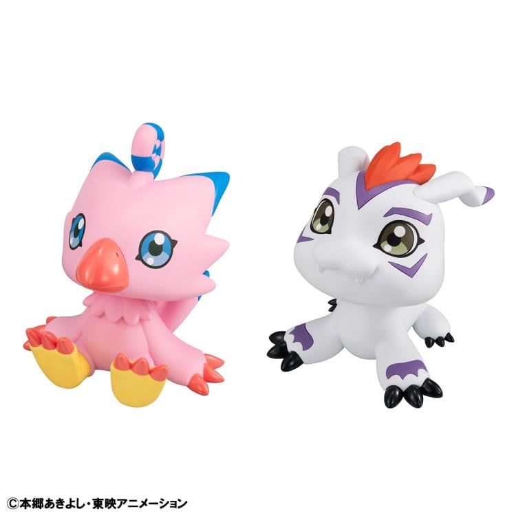 Digimon Adventure Look Up Series Piyomon & Gomamon Figure Set with Gift