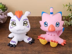 Digimon Adventure Look Up Series Piyomon & Gomamon Figure Set with Gift