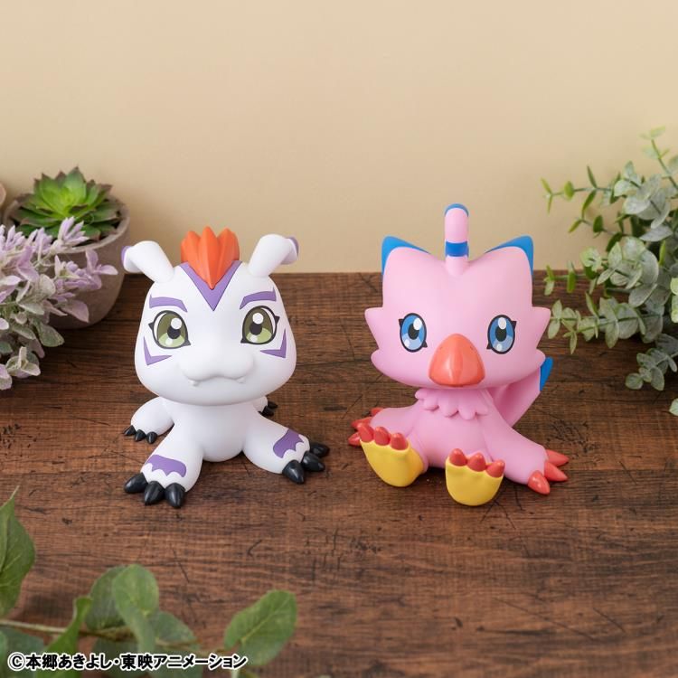 Digimon Adventure Look Up Series Piyomon & Gomamon Figure Set with Gift