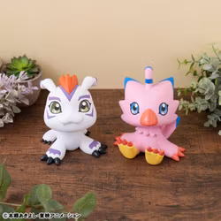 Digimon Adventure Look Up Series Piyomon & Gomamon Figure Set with Gift