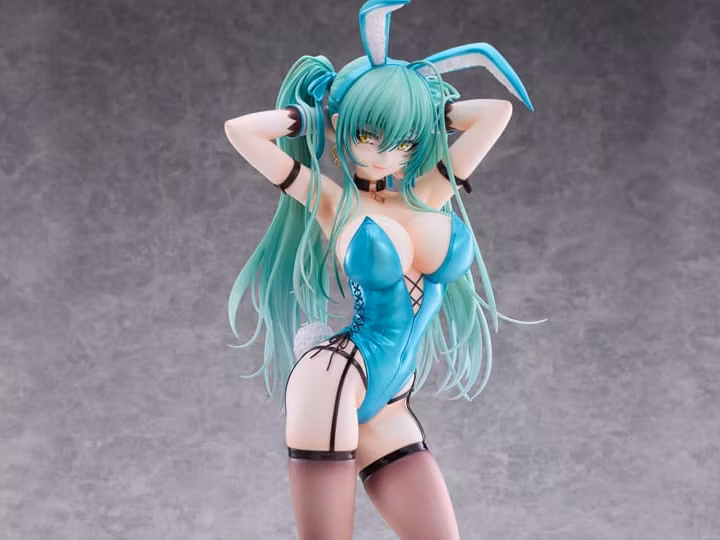 (18+) Green Twin Tail Bunny-chan