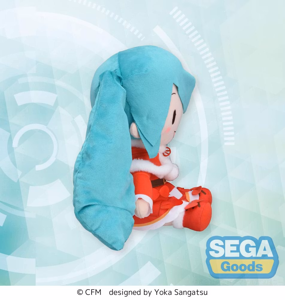Vocaloid Hatsune Miku Plush Figure (Christmas 2024)
