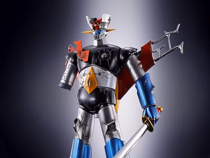 Mazinger Z vs. The Great General of Darkness Soul of Chogokin GX-105D Mazinger Z Innovation (Kakumei Shinka Damaged Ver.)