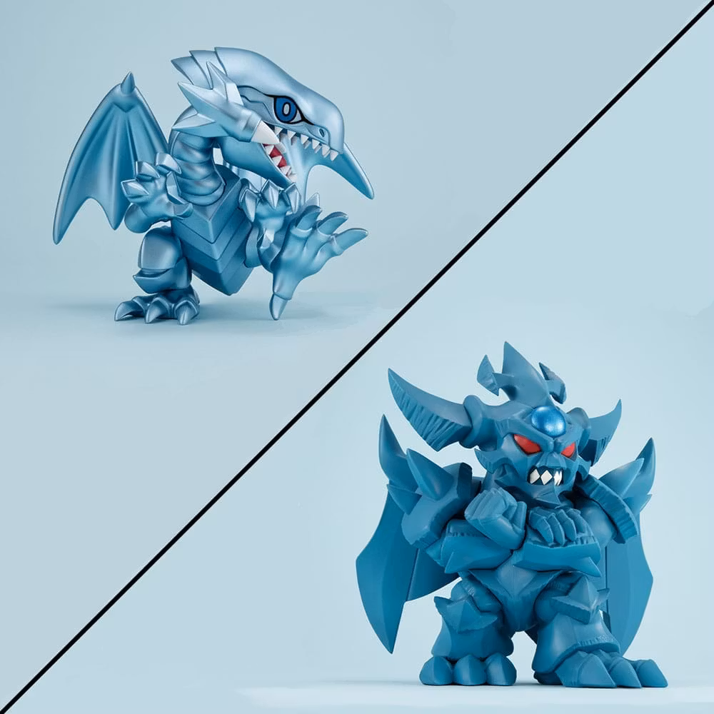 Yu-Gi-Oh! Duel Monsters Megatoon Blue Eyes White Dragon & Obelisk the Tormentor