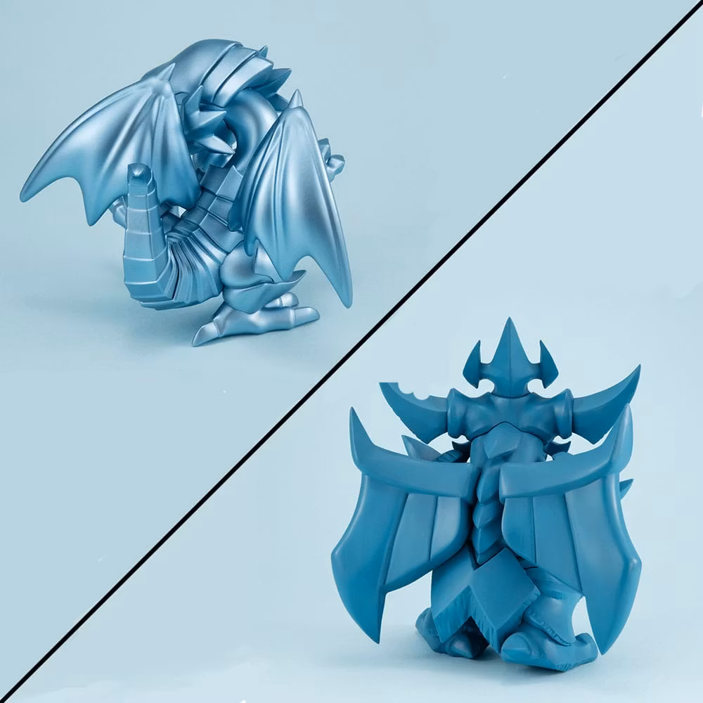 Yu-Gi-Oh! Duel Monsters Megatoon Blue Eyes White Dragon & Obelisk the Tormentor