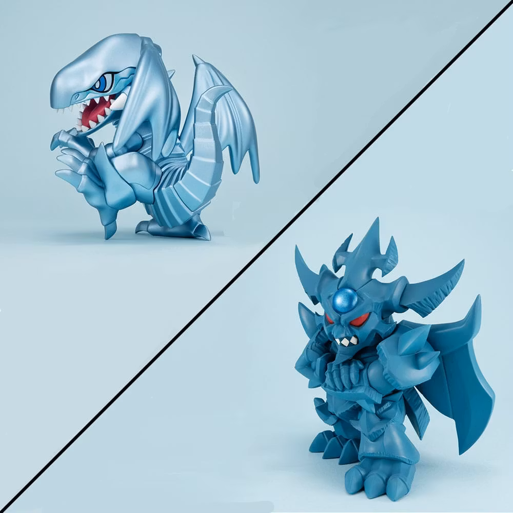Yu-Gi-Oh! Duel Monsters Megatoon Blue Eyes White Dragon & Obelisk the Tormentor
