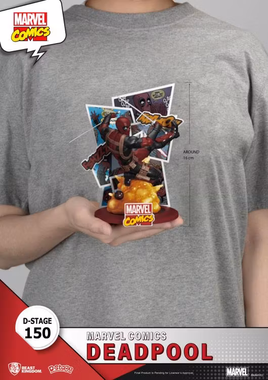 Marvel D-Stage DS-150 Deadpool SDCC 2024 PX Previews Exclusive Limited Edition Statue
