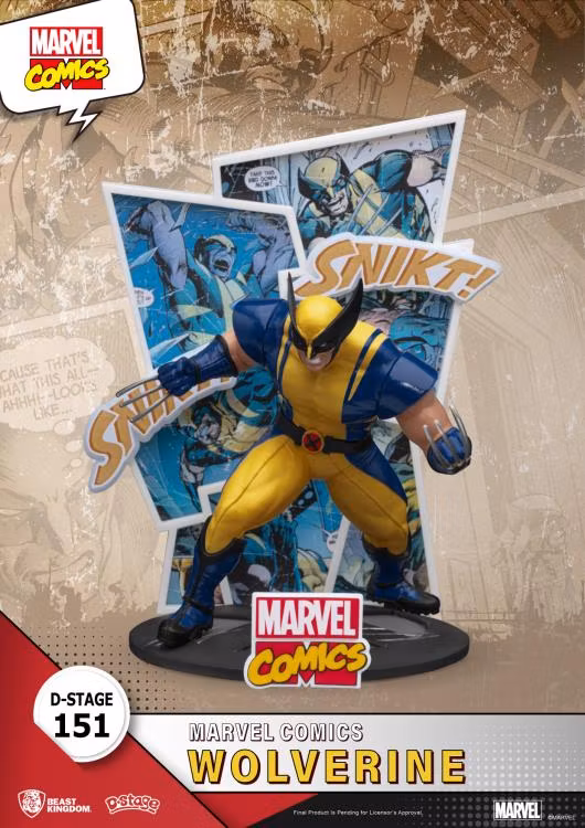 Marvel D-Stage DS-151 Wolverine SDCC 2024 PX Previews Exclusive Limited Edition Statue