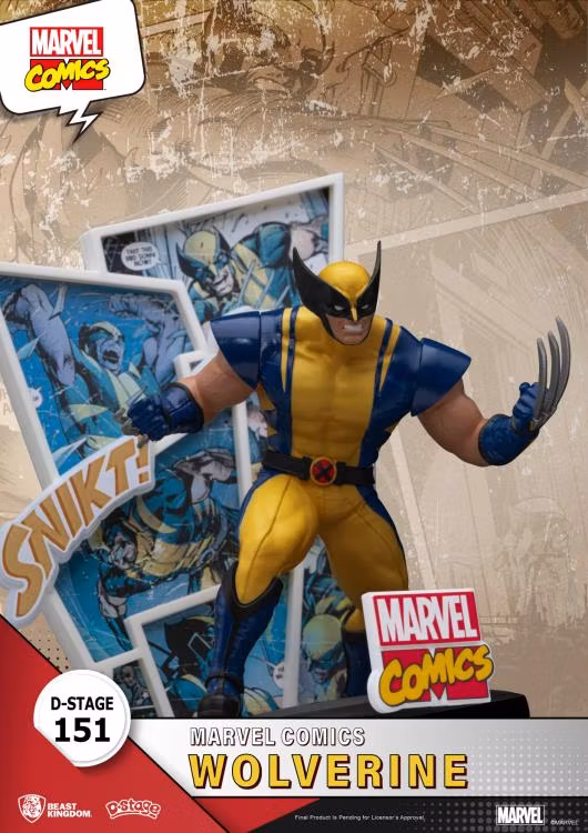 Marvel D-Stage DS-151 Wolverine SDCC 2024 PX Previews Exclusive Limited Edition Statue
