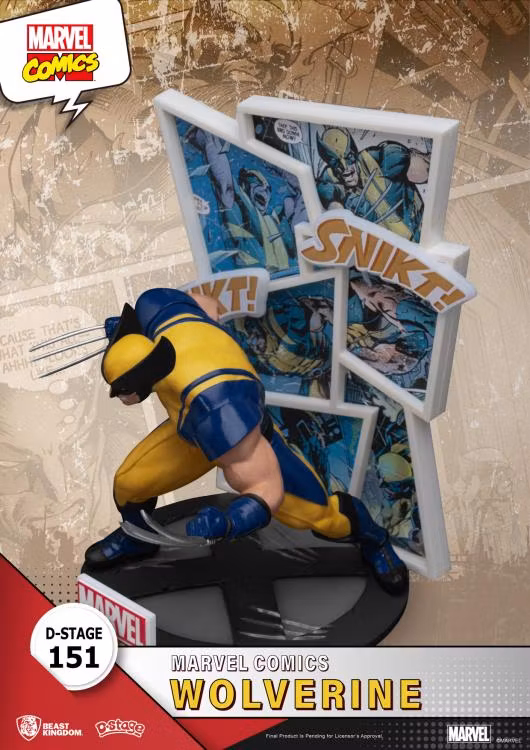 Marvel D-Stage DS-151 Wolverine SDCC 2024 PX Previews Exclusive Limited Edition Statue