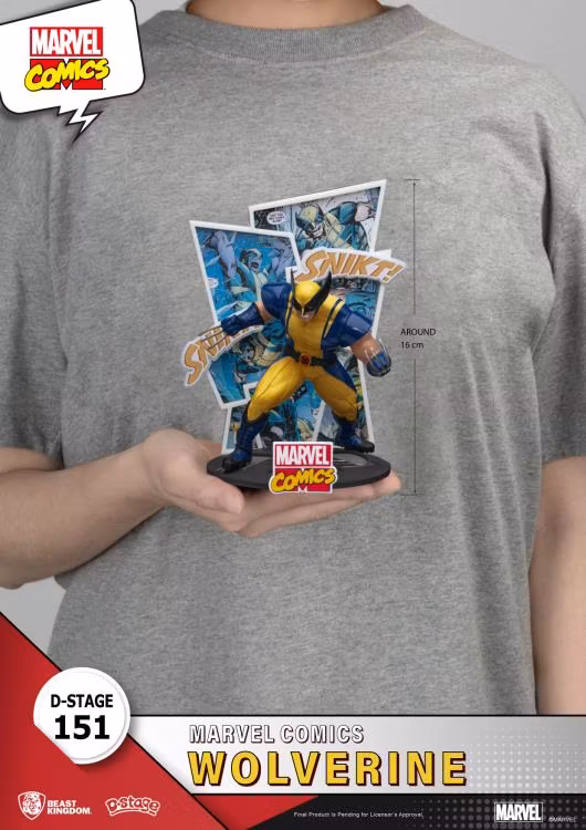 Marvel D-Stage DS-151 Wolverine SDCC 2024 PX Previews Exclusive Limited Edition Statue