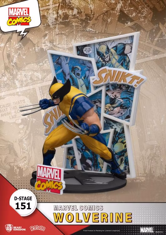 Marvel D-Stage DS-151 Wolverine SDCC 2024 PX Previews Exclusive Limited Edition Statue