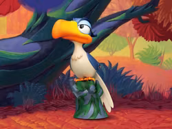 Disney The Lion King Master Craft MC-093 Zazu Limited Edition Statue