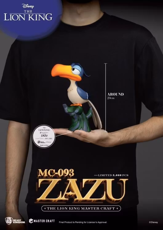 Disney The Lion King Master Craft MC-093 Zazu Limited Edition Statue