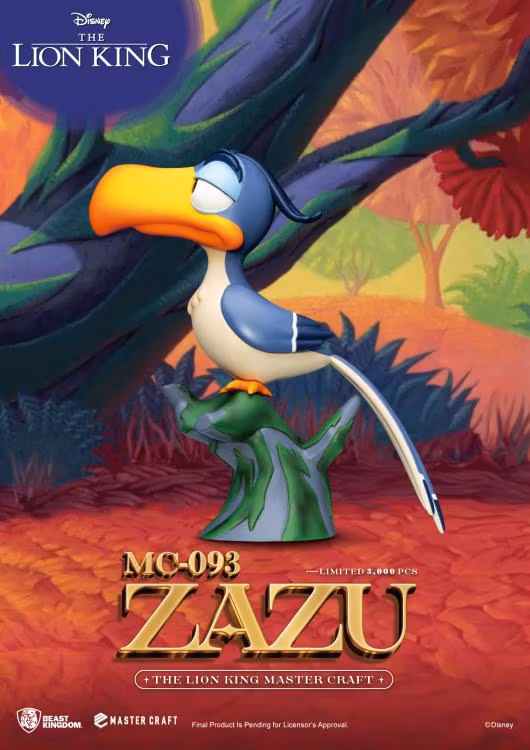 Disney The Lion King Master Craft MC-093 Zazu Limited Edition Statue