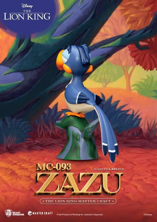 Disney The Lion King Master Craft MC-093 Zazu Limited Edition Statue
