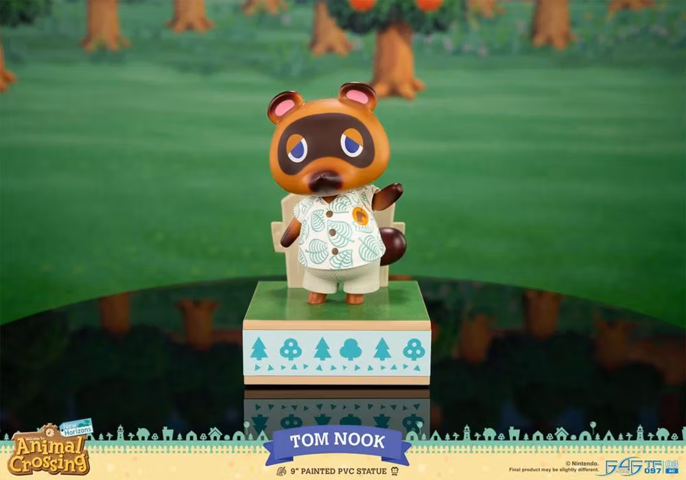 Animal Crossing: New Horizons Tom Nook Statue