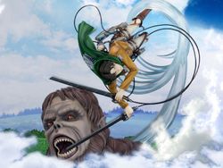 Attack on Titan Levi vs Beast Titan Ver.