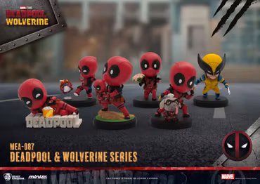 Marvel Deadpool & Wolverine Mini Egg Attack MEA-087 Set of 6 Figures