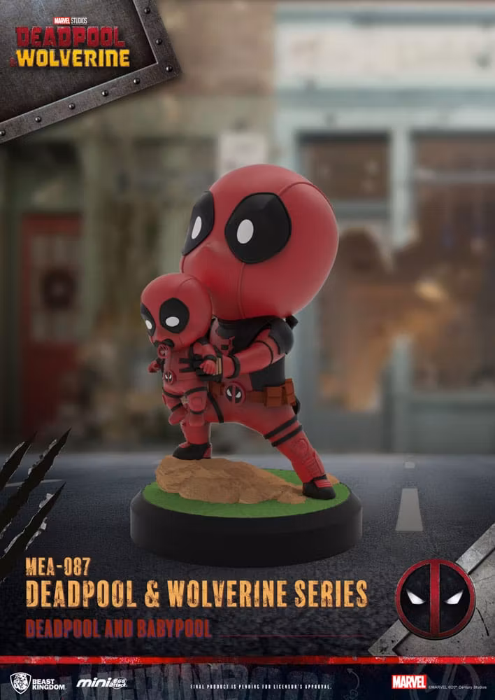 Marvel Deadpool & Wolverine Mini Egg Attack MEA-087 Set of 6 Figures
