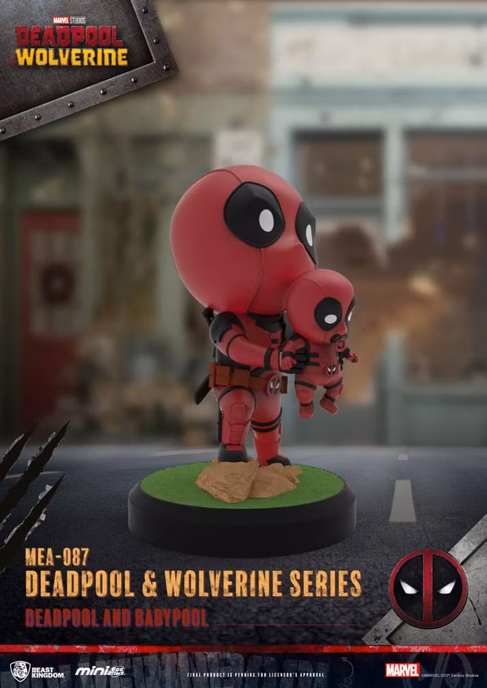 Marvel Deadpool & Wolverine Mini Egg Attack MEA-087 Set of 6 Figures
