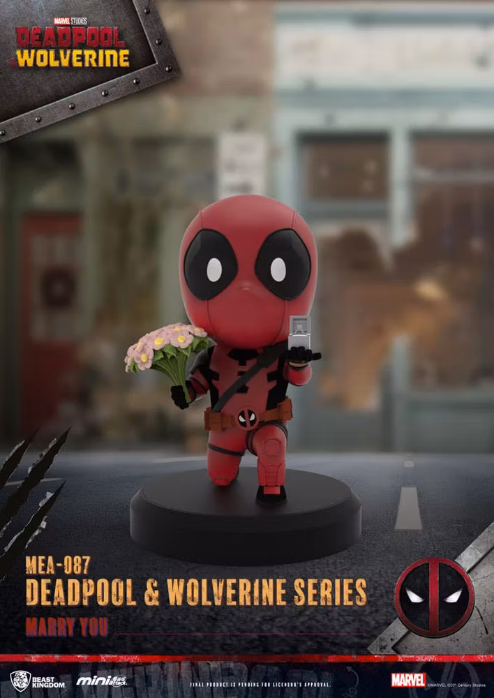 Marvel Deadpool & Wolverine Mini Egg Attack MEA-087 Set of 6 Figures