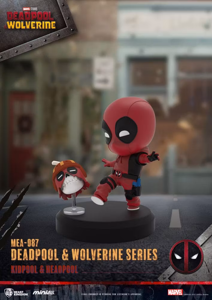 Marvel Deadpool & Wolverine Mini Egg Attack MEA-087 Set of 6 Figures