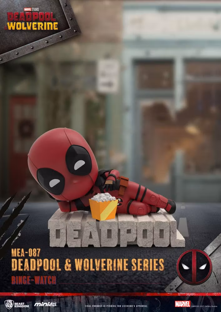 Marvel Deadpool & Wolverine Mini Egg Attack MEA-087 Set of 6 Figures
