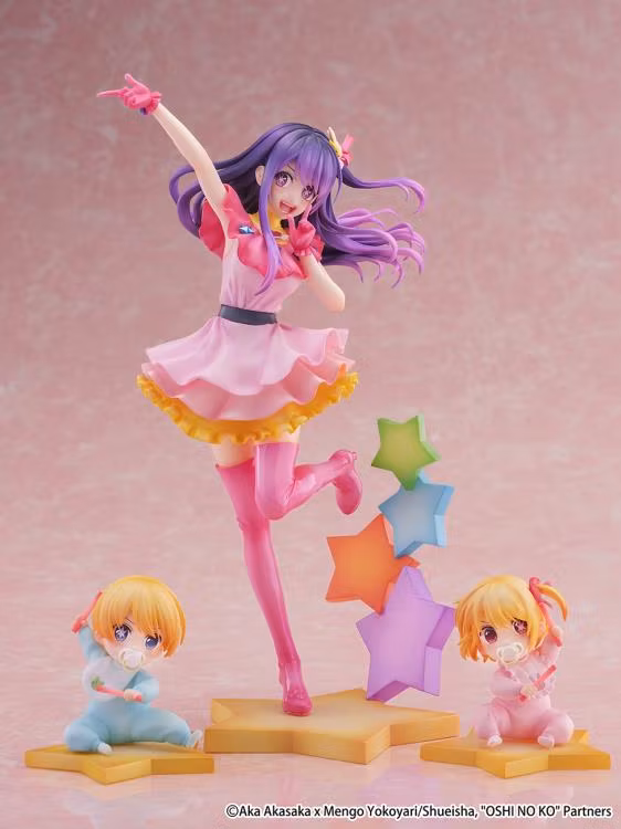 Oshi no Ko Ai, Aqua, and Ruby Hoshino Shibuya Scramble Figure